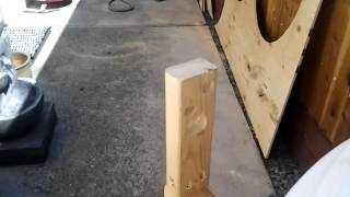 Homemade PEX Pipe Decoiler [upl. by Cyb311]