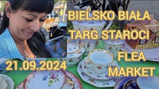 BIELSKO BIAŁA TARG STAROCI 21092024 FLEA MARKET ZAPRASZAMY 🤗 [upl. by Hannej]