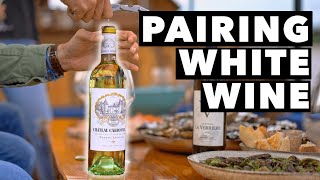 This is HOW TO PAIR WHITE WINE with just about ANYTHING [upl. by Aenotna]