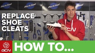 How To Fit amp Replace Clipless Pedal Cleats  Maintenance Monday [upl. by Akimert]