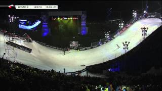 Mark McMorris  Cab 1260 Indy at Billabong Air amp Style Innsbruck 2013  Round 2 [upl. by Lenwood965]