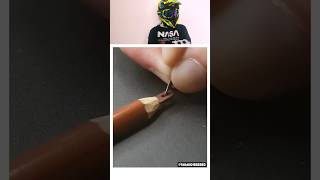 Pencil Carving Art🥵😱🤩 shortsfeed shorts trending art [upl. by Ydahs]