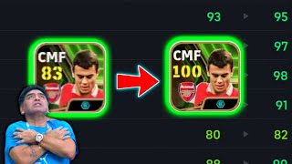 Free Epic J Wilshere Best Training Guide 🥶  efootball 2024 ✨ [upl. by Yrdnal]