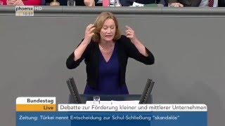 Bundestag Debatte zur Förderung kleiner und mittlerer Unternehmen am 18032016 [upl. by Neerbas]