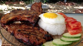 How To Grill Lemongrass Pork ChopsVietnamese Food Recipes [upl. by Aronael313]