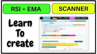 How to Create a Chartink Scanner  StepbyStep Guide [upl. by Annaihs]