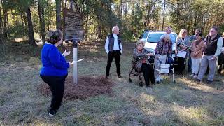 Adabelle Georgia  Historical Marker Dedication [upl. by Wilma]