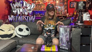 Wednesday Addams Living Dead Dolls Unboxing [upl. by Halilad]