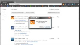 Como desinstalar extensiones de Google Chrome [upl. by Helban]