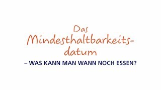 Lebensmittelverschwendung vermeiden – so gehts [upl. by Ikkela478]