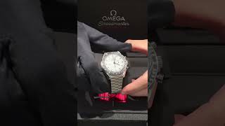 Unboxing the all new Omega Speedmaster Moonwatch White Dial [upl. by Eiramadnil]