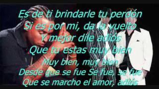 Dile a Ella  Magnate y Valentino ft Don Omar Lyrics [upl. by Ontina]