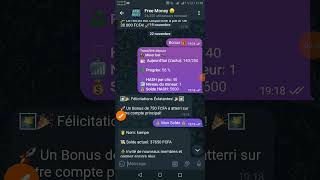 free Money welll retrait possible à 30000FCFA [upl. by Bunder]