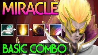 Miracle Invoker Basic Combo Sun Strike Meteor with Euls Scepter Dota2 Gameplay [upl. by Dorr]