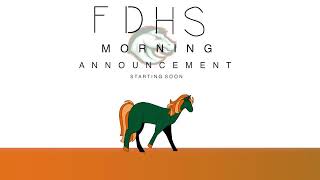 9182024 FDHS Morning Announcements [upl. by Dart]