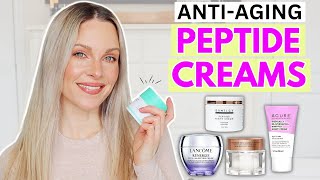 5 PEPTIDE CREAMS THAT ACTUALLY WORK ANTIAGING OVER 30 [upl. by Llennaj572]