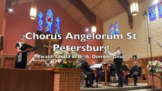 Chorus Angelorum St Petersburg Vivaldi Gloria in D 6 Domine Deus [upl. by Tnomel]