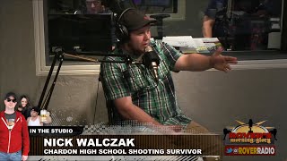 Chardon school shooting survivor Nick Walczak tell his story publicly for the first time [upl. by Mad]