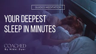 Deep Sleep Meditation  Sleep TalkDown Guided Meditation Hypnosis for Sleeping amp Insomnia Relief 💤 [upl. by Lindsley]