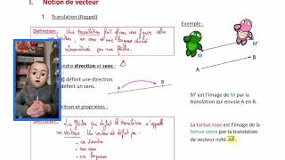 Introduction Vecteurs et Translation  Seconde [upl. by Notac671]