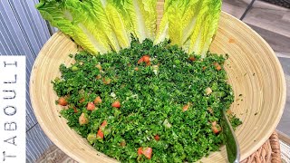 Best Authentic Lebanese Tabbouleh tabouleh tabouli My Mothers Recipe [upl. by Hein]