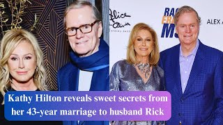 Kathy Hilton reveals sweet secrets from her 43 year marriage to husband Rick [upl. by Anihs]