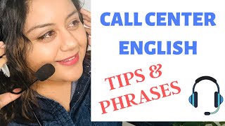 Useful English Phrases and Tips for Call Centers callcenterenglish speakenglish telephoneenglish [upl. by Otrebilif786]