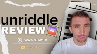 Unriddle Review 2024  Everything you need to know about this AI assistant [upl. by Spracklen]