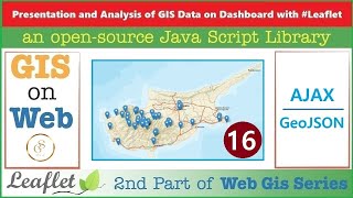 The Leaflet GeoJSON Data and AJAX Plugin  GIS Data on Web with Leafletjs API  16  GISSchools [upl. by Adnotal]