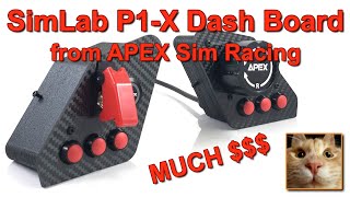 SimLab P1X Dash Board by APEX Sim Racing  First impressions [upl. by Urbai]