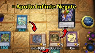 I WANT TO TRY MAKE APOLLOUSA INFINITE NEGATE WITH SACRED BEAST DECK [upl. by Eenttirb198]