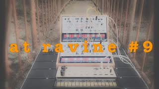 KORG volca modular wvolca keys at ravine on a small bridge [upl. by Norah]