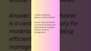 Function questions of SAP S4hana shorts sap saps4hana sapfico interview interviews short [upl. by Hunger684]