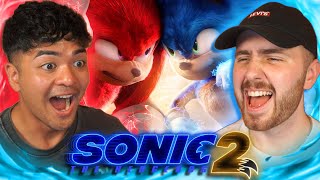 FIRST TIME WATCHING Sonic The Hedgehog 2  Sonic The Hedgehog 2 2022 Movie REACTION [upl. by Ennovi536]