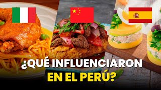 Influencia gastronómica en el PERÚ Parte 1 [upl. by Anitsirhc961]