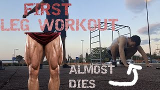 REACTION to Igor Voitenko LEGS WORKOUT we almost DIED [upl. by Viens]