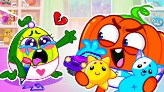 I Want Many Toys🚗 A Toy is Enough  Nursery Rhymes  VocaVoca Friends [upl. by Naujuj249]