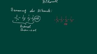 Chemie Stoffgruppe der Alkohole  Alkanole [upl. by Marquardt]