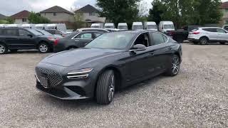 2024 Genesis G70 Advanced Walkaround  Finch Used Cars [upl. by Tadich]