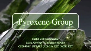 Pyroxene Group Hindi [upl. by Esiuol852]