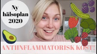 Antiinflammatorisk kost What I eat Min nya hälsoplan 2020 Stina Möllstam [upl. by Eitsyrhc]