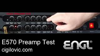 ENGL E570 Preamp Demo [upl. by Hiett493]