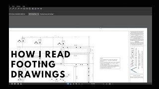 How I Read Footing Drawings [upl. by Neumeyer573]