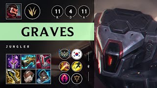 Graves Jungle vs Viego Unstoppable  KR Challenger Patch 1422 [upl. by Arta]