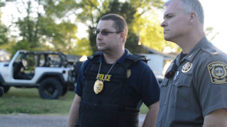 Press Conference for human remains found at abandoned Vandalia home [upl. by Dolora601]