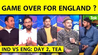 🔴IND VS ENG TEA ENG के लिए सारे दरवाजे बंद कितने रनों की LEAD देख रही है TEAM INDIA [upl. by Lehsreh789]