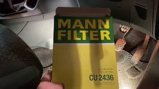 Ford fiesta pollen  cabin filter replacement mk7 [upl. by Etat]