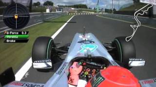 Michael Schumacher Onboard Lap  Japan 2010 [upl. by Fleischer]