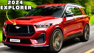 NEW LOOK 2024 Ford Explorer  Review Interior amp Exterior Details [upl. by Meerek]