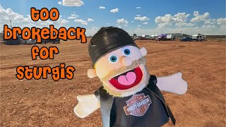 Nomadic Fanatic Visits Too Brokeback for Sturgis [upl. by Eniruam]